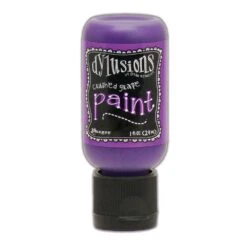 Dylusions Flip Cap Paint Crushed Grape, 1oz