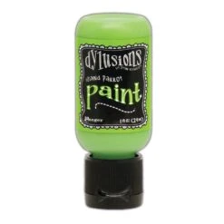 Dylusions Flip Cap Paint Island Parrot, 1oz