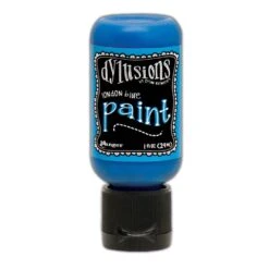 Dylusions Flip Cap Paint London Blue, 1oz