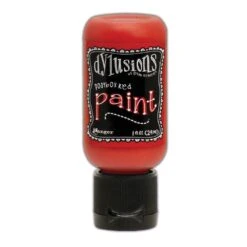 Dylusions Flip Cap Paint Postbox Red, 1oz
