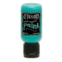 Dylusions Flip Cap Paint Vibrant Turquoise, 1oz