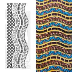 Dylusions Stampers Anonymous Cling Mount Stamp Better Together -RANGER ART SUPPLIES DYR10027 BetterTogether 02