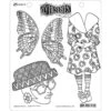 Dylusions Cling Mount Stamps Sunday Best 1 Dylusions Cling Mount Stamps Sunday Best -RANGER ART SUPPLIES DYR63223 SundayBest 4899c51e 3d4d 4025 88de c18ae3da1e15