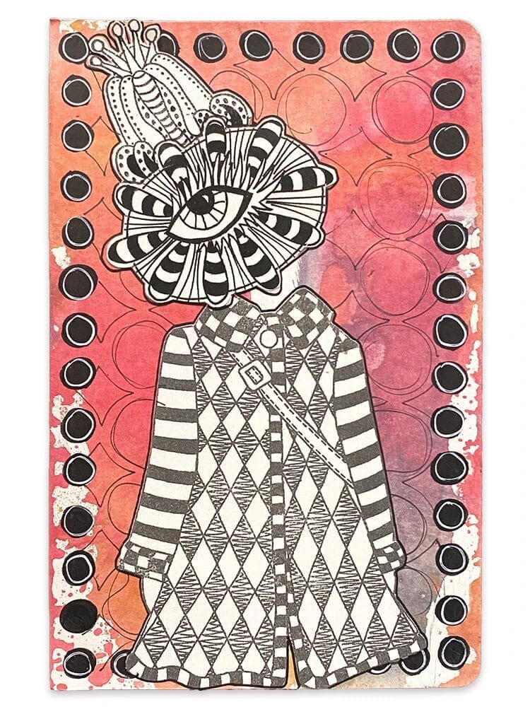 Dylusions Cling Mount Stamps Maisie Lilly 4 Dylusions Cling Mount Stamps Maisie Lilly - Image 2