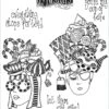 Dylusions Cling Mount Stamps Let Them Eat Cake 2 Dylusions Cling Mount Stamps Let Them Eat Cake -RANGER ART SUPPLIES DYR80275 LetThemEatCake