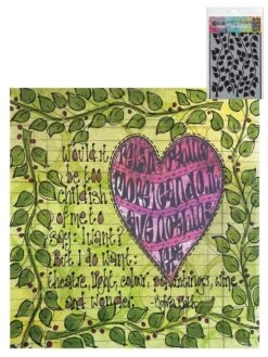 Dylusions Stencil Leaf It Out 9 Dylusions Stencil Leaf It Out -RANGER ART SUPPLIES DYS79859 LeafItOut Small Sec 9f4e6193 479b 454a 8e6e d41153fc5426