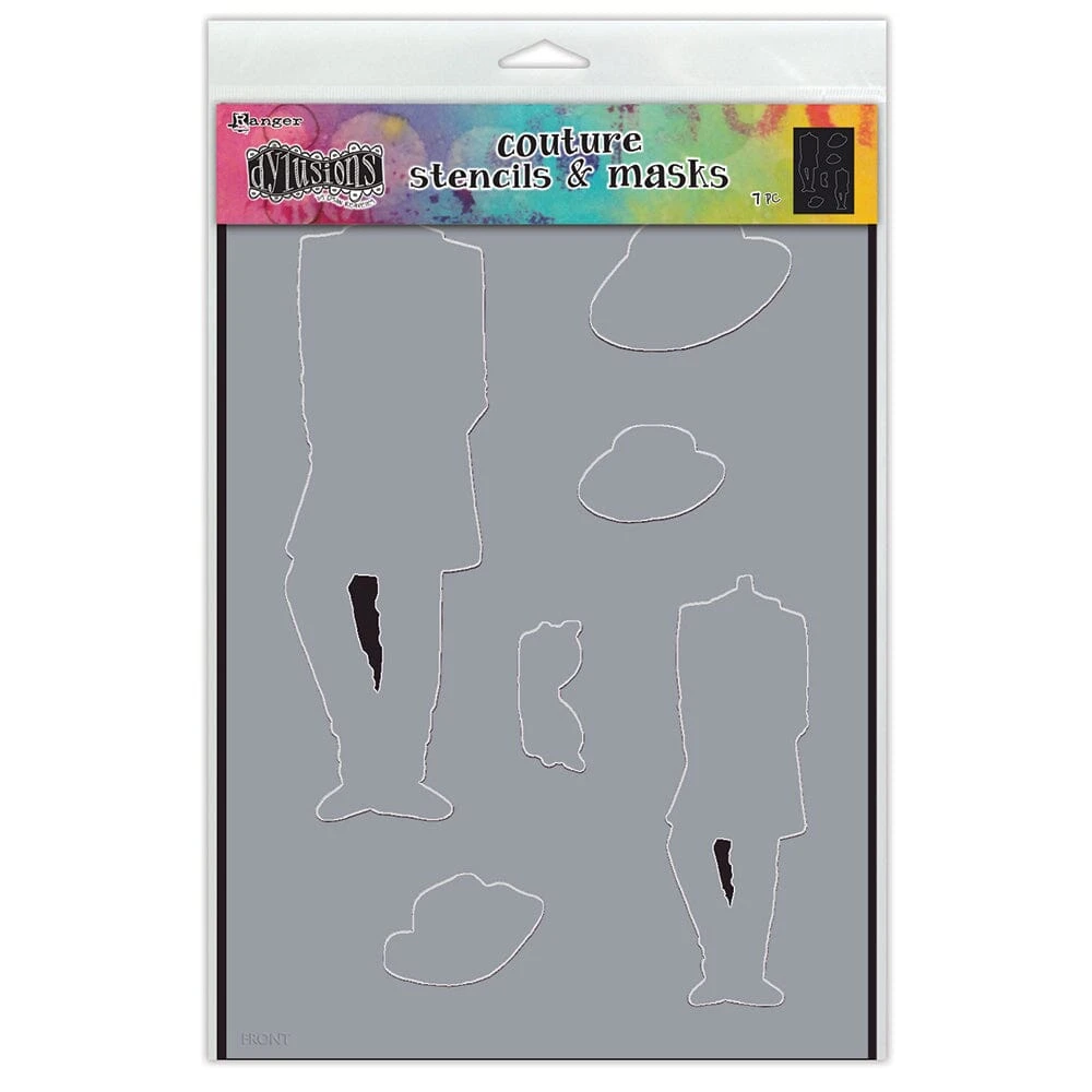 Dylusions Stencils & Masks A Day At The Races 3 Dylusions Stencils & Masks A Day At The Races