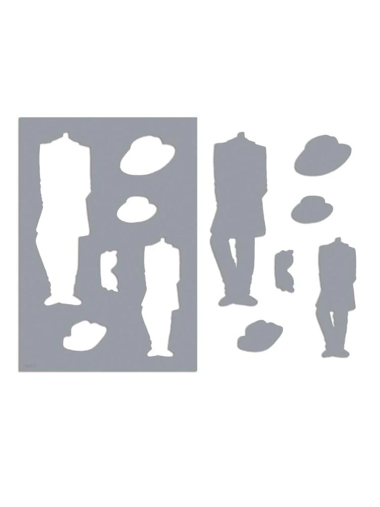 Dylusions Stencils & Masks A Day At The Races 5 Dylusions Stencils & Masks A Day At The Races - Image 3