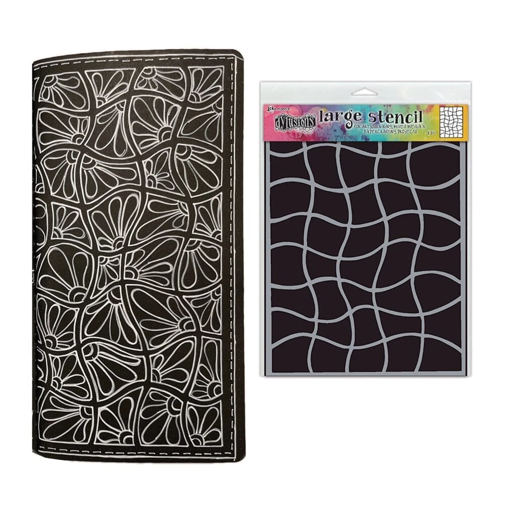 Dylusions Stencil Large Street Map 4 Dylusions Stencil Large Street Map - Image 2