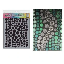 Dylusions Stencil Large Drip Drops 7 Dylusions Stencil Large Drip Drops -RANGER ART SUPPLIES DYS87564 Stencil Large DripDrops 02