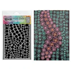 Dylusions Stencil Small Drip Drops 7 Dylusions Stencil Small Drip Drops -RANGER ART SUPPLIES DYS87601 Stencil Small DripDrops 02