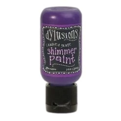 Dylusions Shimmer Paint Crushed Grape, 1oz