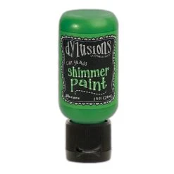 Dylusions Shimmer Paint Cut Grass, 1oz