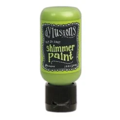 Dylusions Shimmer Paint Fresh Lime, 1oz