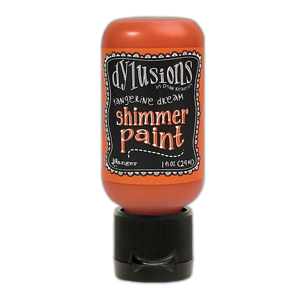 Dylusions Shimmer Paint Tangerine Dream, 1oz 3 Dylusions Shimmer Paint Tangerine Dream, 1oz