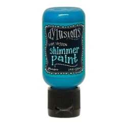 Dylusions Shimmer Paint Blue Lagoon, 1oz