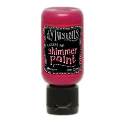 Dylusions Shimmer Paint Cherry Pie, 1oz
