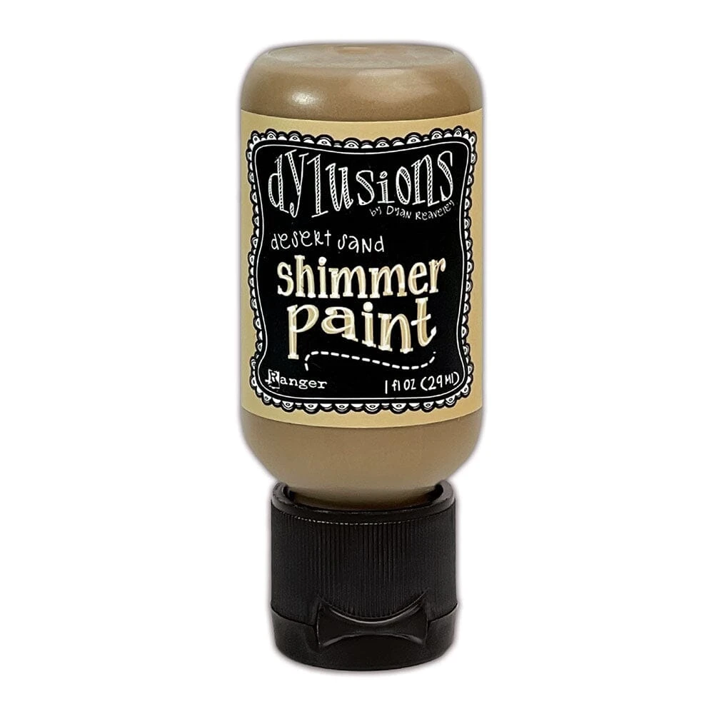 Dylusions Shimmer Paint Desert Sand, 1oz 3 Dylusions Shimmer Paint Desert Sand, 1oz