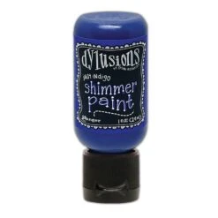 Dylusions Shimmer Paint Just Indigo, 1oz