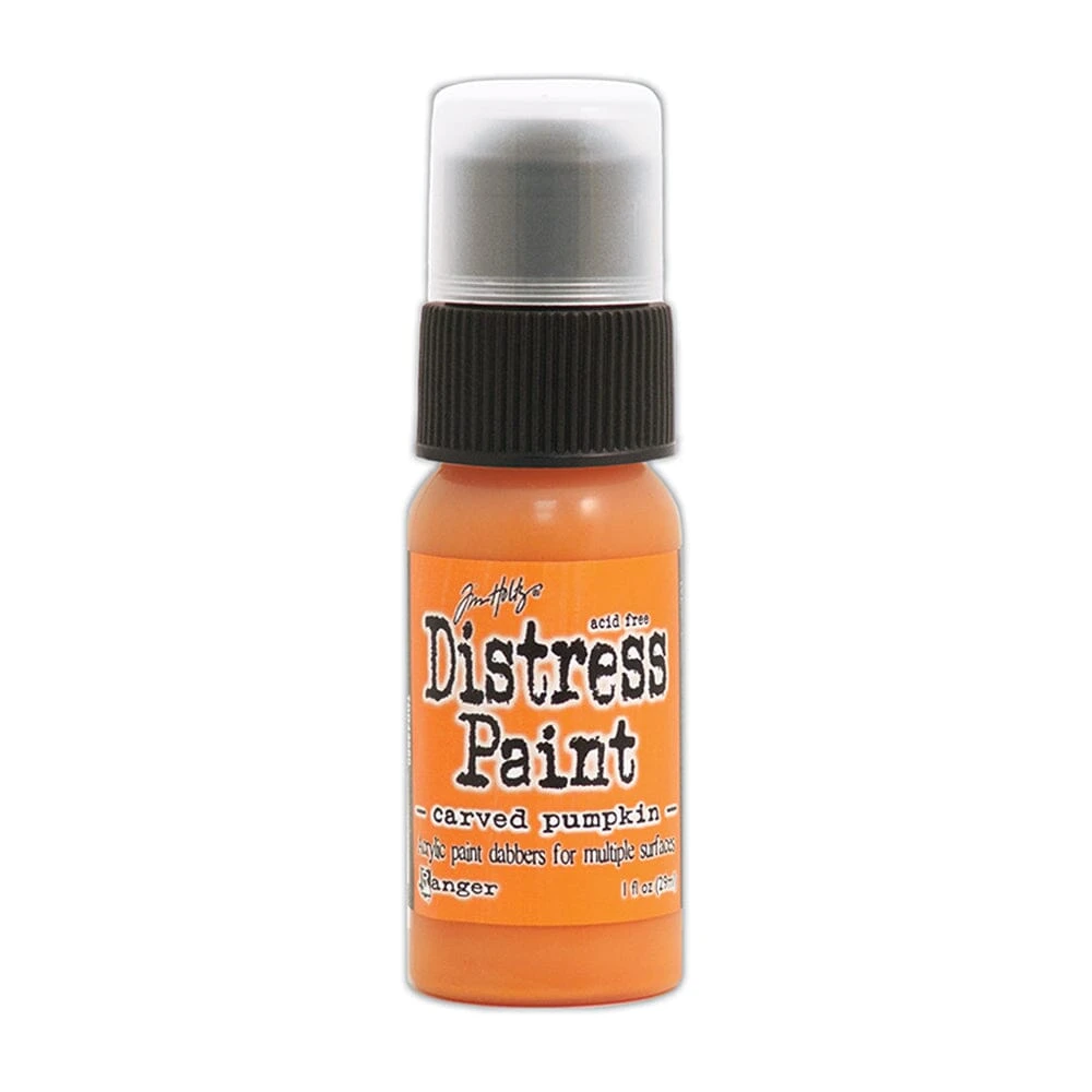 Tim Holtz Distress® Dabber Paint Carved Pumpkin, 1oz 3 Tim Holtz Distress® Dabber Paint Carved Pumpkin, 1oz