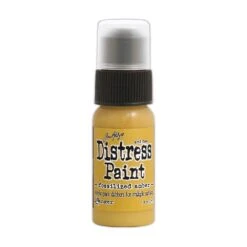 Tim Holtz Distress® Dabber Paint Fossilized Amber, 1oz