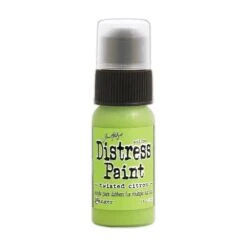 Tim Holtz Distress® Dabber Paint Twisted Citron, 1oz