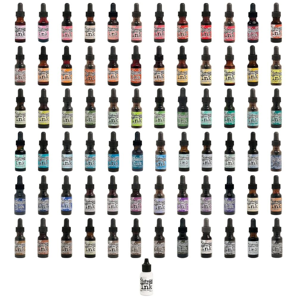 Tim Holtz Distress® Ink Pad Re-Inker Full Bundle 3 Tim Holtz Distress® Ink Pad Re-Inker Full Bundle