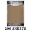 Tim Holtz Distress® Kraft Heavystock 8.5" X 11", 200pk -RANGER ART SUPPLIES DistressKraftHeavystock 200Sheets