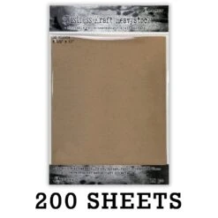 Tim Holtz Distress® Kraft Heavystock 8.5" X 11", 200pk