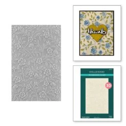 Wendy Vecchi Spellbinders Embossing Folder Flowers & Foliage