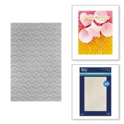 Simon Hurley Spellbinders Flourish 3D Embossing Folder