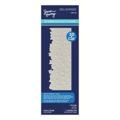 Simon Hurley Create. Spellbinders Starry Night 3D Embossing Folder & Die -RANGER ART SUPPLIES E3D 125 SpaceAdventure SimonHurley StarryNightPac 01