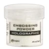 Embossing Powder Holographic, 1oz Jar -RANGER ART SUPPLIES EPJ00709 Holographic F
