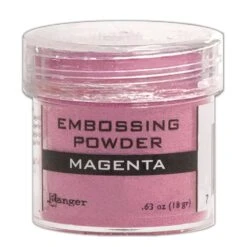 Embossing Powder Magenta, 1oz Jar