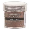 Embossing Powder Super Fine Copper, 1oz Jar 1 Embossing Powder Super Fine Copper, 1oz Jar -RANGER ART SUPPLIES EPJ36661 SuperFineDetai Copper F