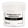 Embossing Powder White, 1oz Jar 2 Embossing Powder White, 1oz Jar -RANGER ART SUPPLIES EPJ36685 White F