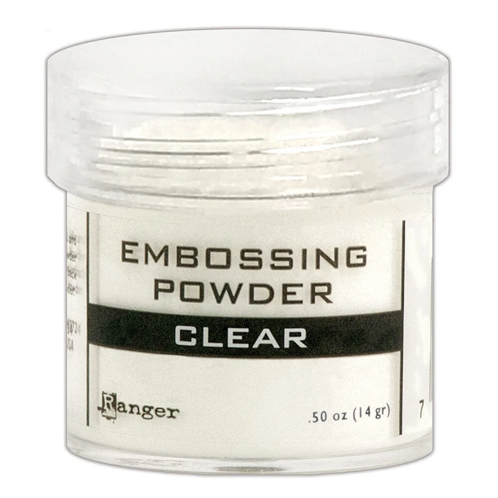 Embossing Powder Clear, 1oz Jar 3 Embossing Powder Clear, 1oz Jar