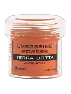 Embossing Powder Terra Cotta, 1oz Jar