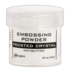 Embossing Powder Frosted Crystal, 1oz Jar