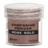 Embossing Powder Rose Gold Metallic