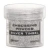 Embossing Powders Silver Tinsel 2 Embossing Powders Silver Tinsel -RANGER ART SUPPLIES EPJ60437 SilverTinsel F