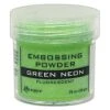 Embossing Powder Green Neon, 1oz Jar 2 Embossing Powder Green Neon, 1oz Jar -RANGER ART SUPPLIES EPJ79064 EmbossingPowder GreenNeonFluorescent