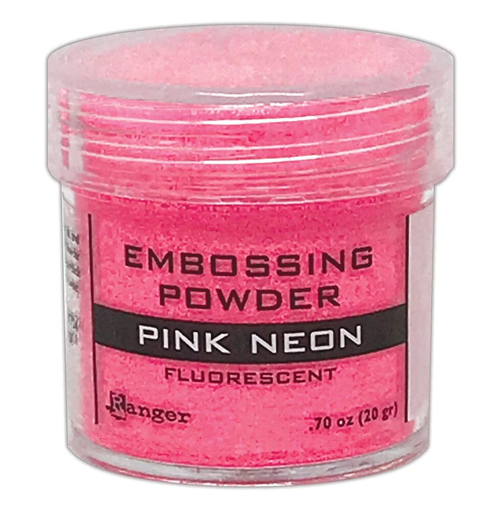Embossing Powder Pink Neon, 1oz Jar 3 Embossing Powder Pink Neon, 1oz Jar