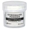 Embossing Powder Cottontail, 1oz Jar -RANGER ART SUPPLIES EPJ79101 EmbossingPowder CottontailDimentionalPuff