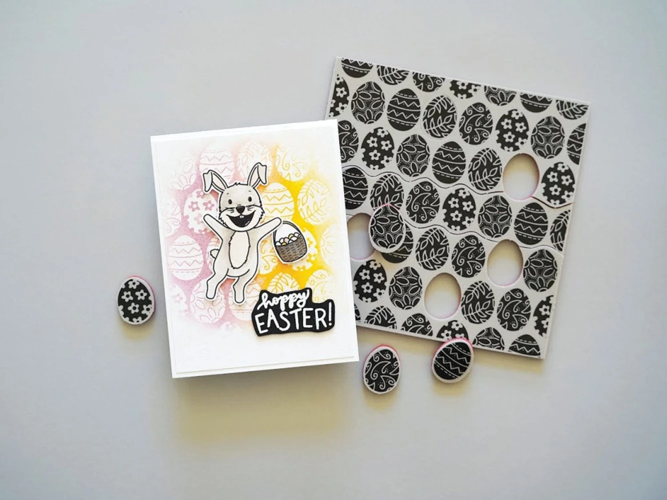 Simon Hurley Create. Photopolymer Stamp Hoppy Easter! 4 Simon Hurley Create. Photopolymer Stamp Hoppy Easter! - Image 2