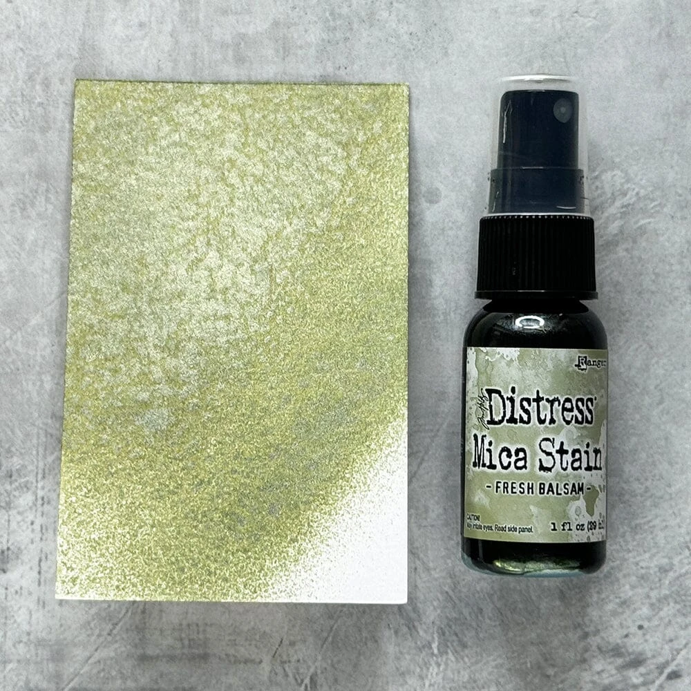 Tim Holtz Distress® Fresh Balsam Mica Stain 4 Tim Holtz Distress® Fresh Balsam Mica Stain - Image 2