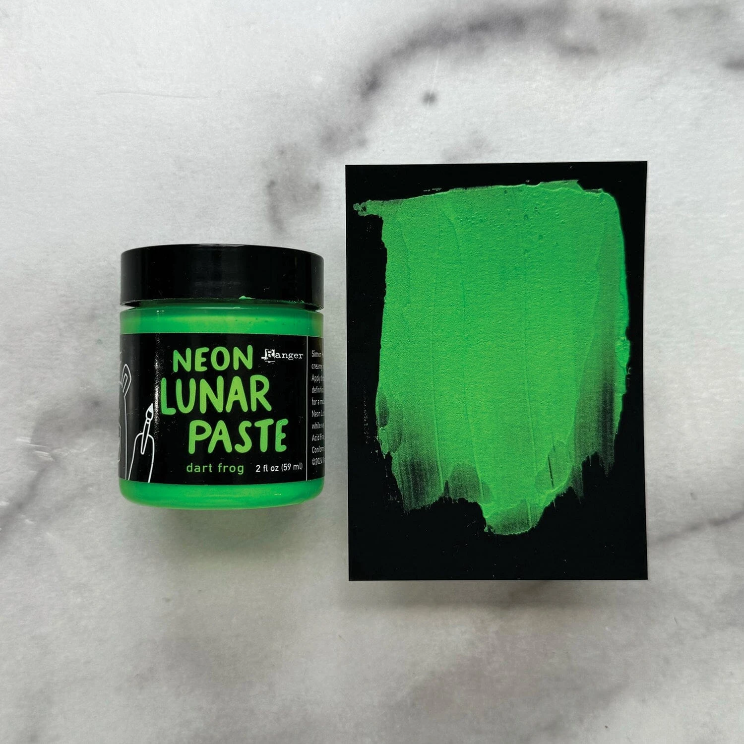Simon Hurley Create. Neon Lunar Paste Dart Frog, 2oz 5 Simon Hurley Create. Neon Lunar Paste Dart Frog, 2oz - Image 3