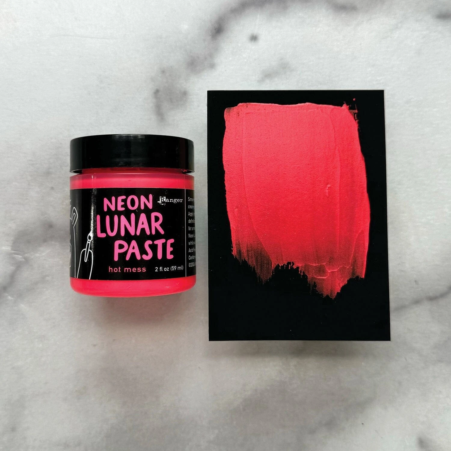 Simon Hurley Create. Neon Lunar Paste Hot Mess, 2oz 5 Simon Hurley Create. Neon Lunar Paste Hot Mess, 2oz - Image 3