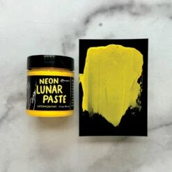 Simon Hurley Create. Neon Lunar Paste Yellow Jacket, 2oz -RANGER ART SUPPLIES HUA86208 LunarPaste Yellowjacket 03 3b0c799e b4ca 4814 a3a6 2b1976694804