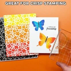 Simon Hurley Create. Stark White Cardstock Top Folding Bases 10pk -RANGER ART SUPPLIES HUA88080 SH StarkWhiteCdstk TopFoldingBases 05